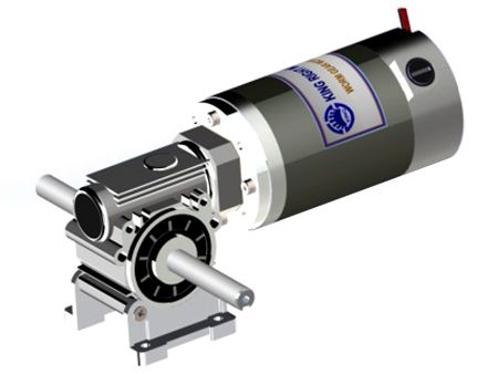 150W Worm Gear Motor DIA 80 - 150W Industrial Grade Worm Gear Motor Ratio 1/10, 1/15, 1/20, 1/25, 1/30, 1/40, 1/50.