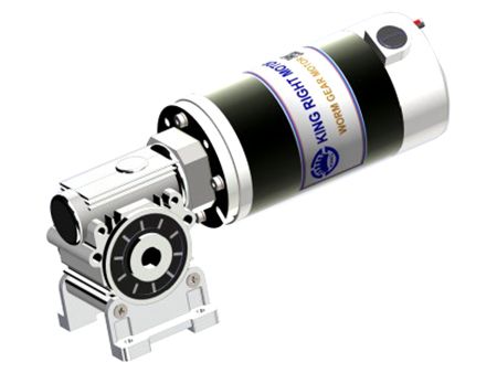 200W Schneckengetriebemotor DIA80 WG7165 hohl, einseitige Option.