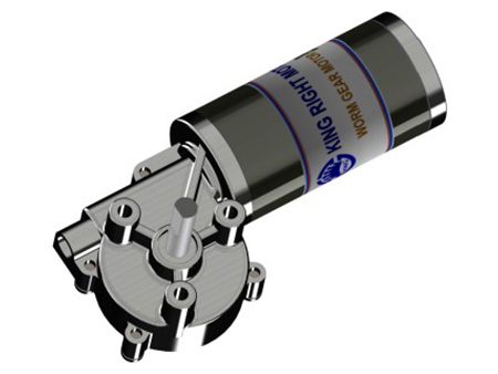 20W Worm Gear Motor 12V 24V - Based on a Single-stage industrial worm gearbox for standard transmissions from 31 to 86.