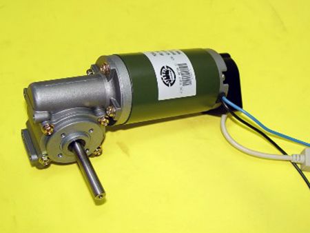 Unà di rotazione, motoriduttore, ingranaggio a ve senza fine Unà di rotazione, motoriduttore, ingranaggio a ve senza fine