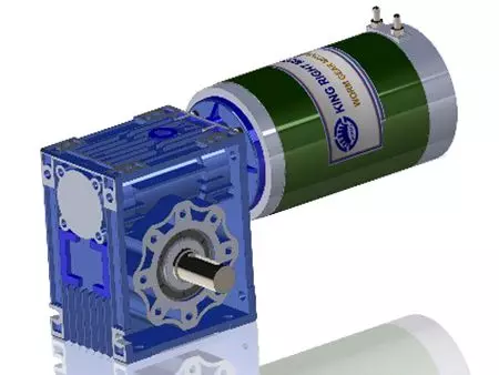Motor de engranaje de gusano de 700W DIA 124 - Motor de engranaje de gusano de grado industrial de 700W con relación 1/7,5, 1/10, 1/15, 1/20, 1/25, 1/30.