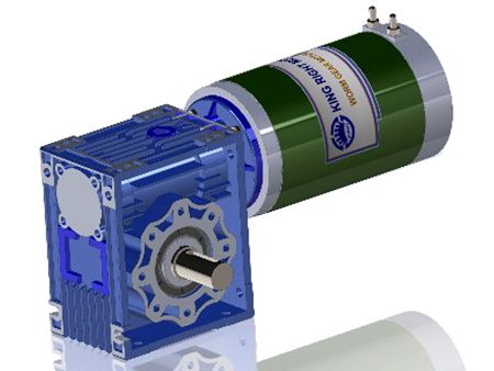 Moteur à engrenage à vis sans fin de 700W, DIA 124 - Moteur à engrenage à vis sans fin de qualité industrielle de 700W, rapport 1/7,5, 1/10, 1/15, 1/20, 1/25, 1/30.