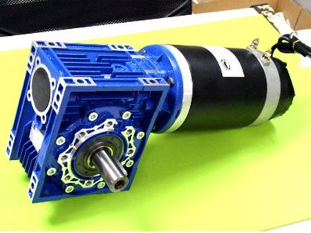 700W Worm Gear Motor DIA124 with brake BKWGU1188 063 with Shaft DIA25.