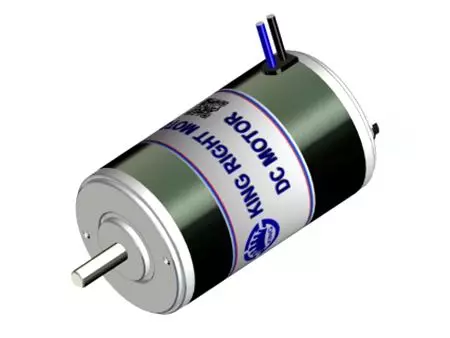 Moteur turbo à balais de 60W 12V 24V avec une protection IP élevée disponible - Moteur à balais magnétiques permanents de 60W.