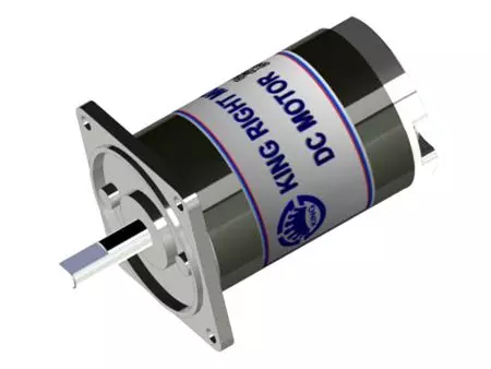 40W stejnosměrný elektrický motor 12V 24V - 40W trvalý magnetický motor s nízkým hlukem s uhlíkovými kartáči.