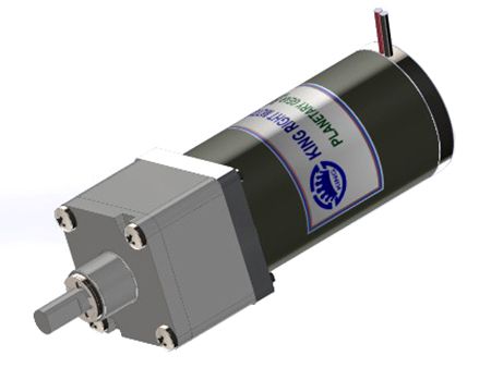 20W DIA 43 Planet Dişli Motor, Tork 60Kgcm'ye kadar - DIA43mm Planet Dişli Motor, hız ihtiyaçlarınıza göre.