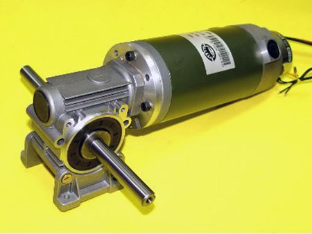 200W Schneckengetriebemotor DIA80 MIT BREMSE für AGV-Anwendungen.