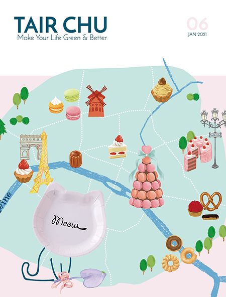 2021 Catalogue de couverts de fête et de vaisselle biodégradable Tair Chu