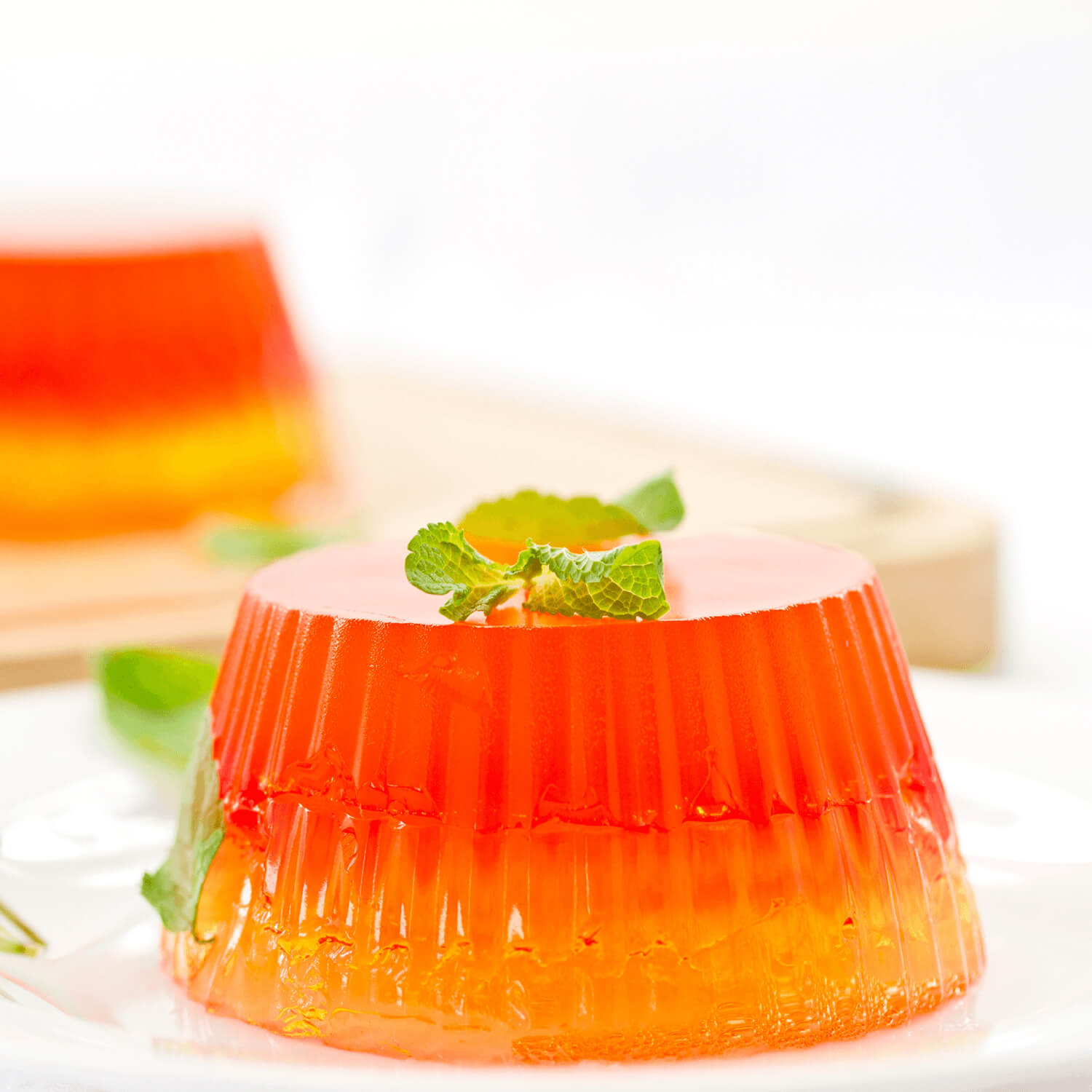 Color cutlery for jelly cup