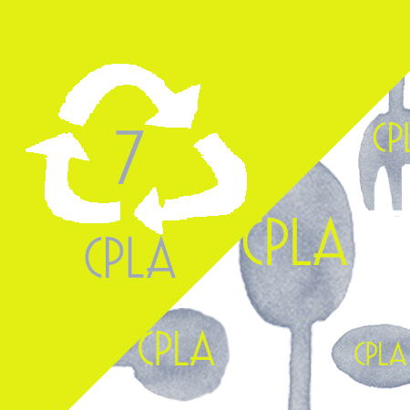 Einweg-Plastikbesteck aus PLA/CPLA