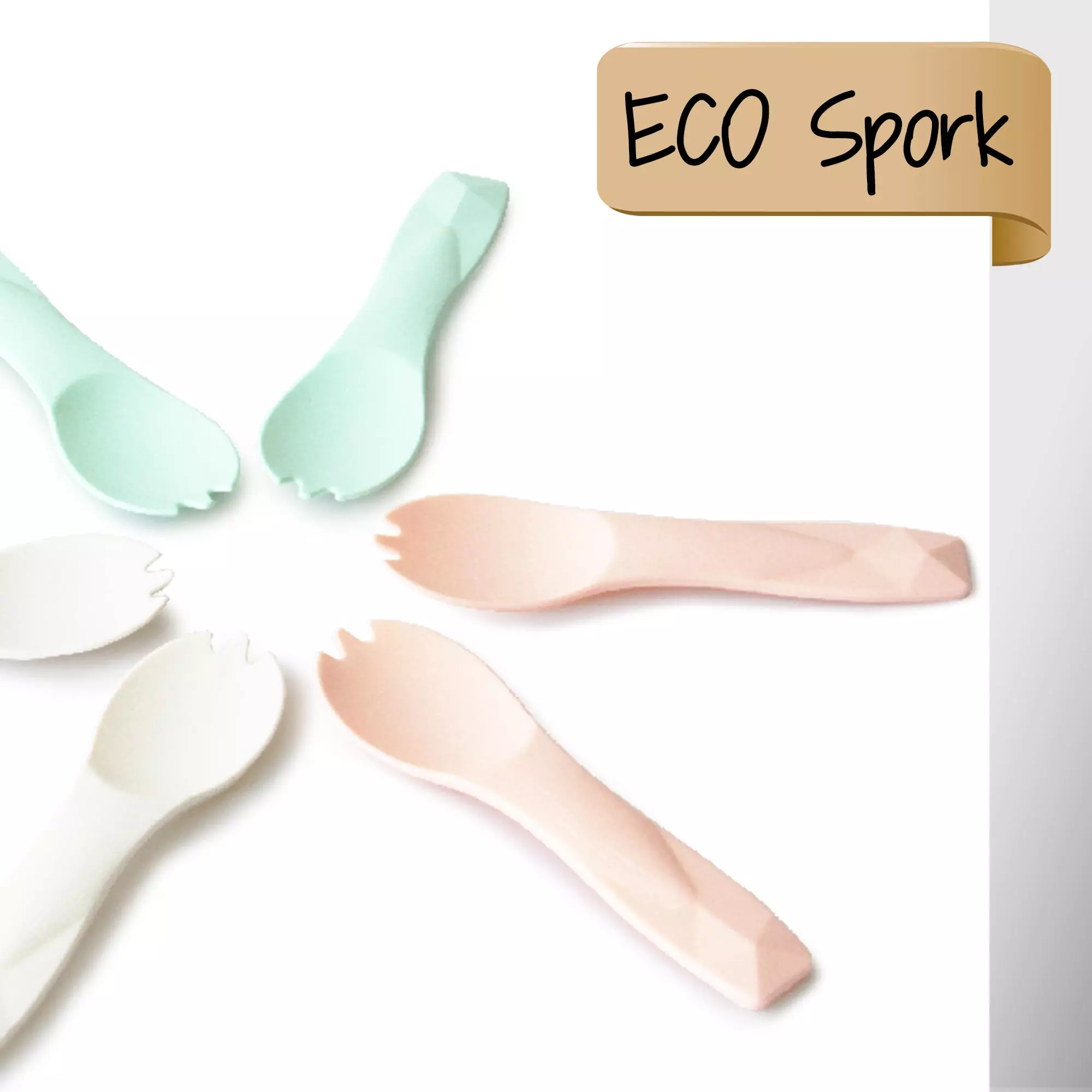 PLA/CPLA Spork - ECO Friendly Sporks, Corn Starch and Compostable ...