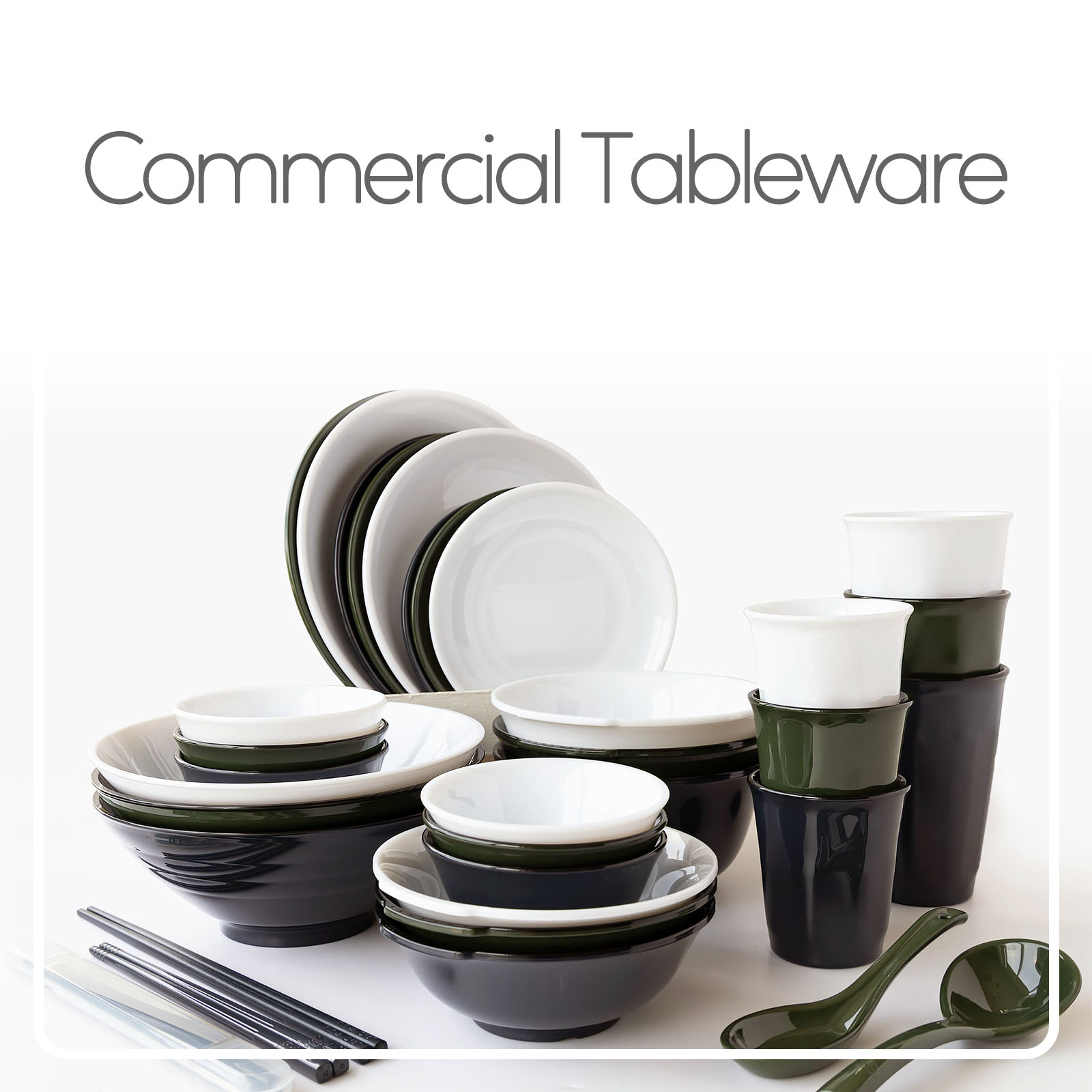 Коммерческая посуда для ресторанов.