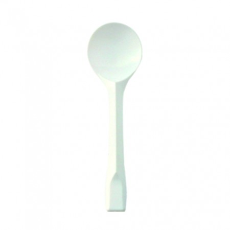 Cuillère à thé blanche de 15,5 cm - Cuillère à dessert blanche