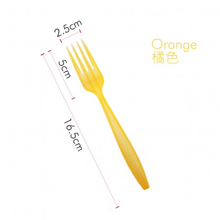 Оранжевая вилка