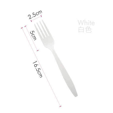 Белая вилка