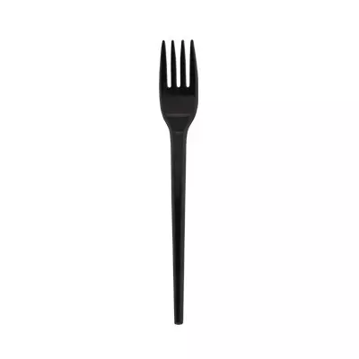 16.5cm PS Plastic Fork - 16.5cm Take Out Fork