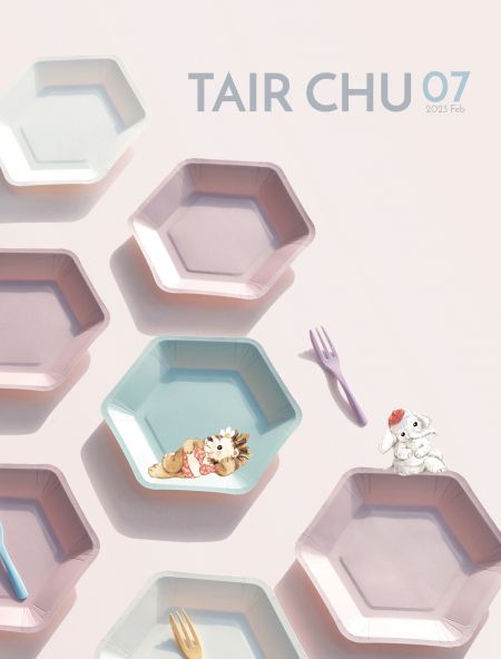 Каталог столовых приборов и биоразлагаемой посуды Tair Chu на вечеринку 2023 года