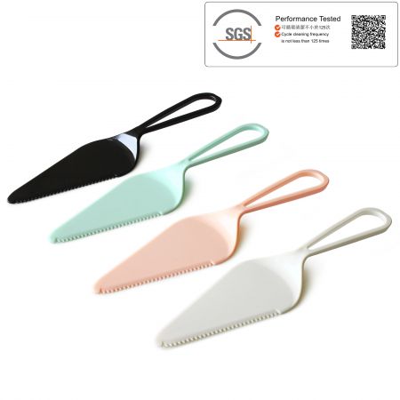 22cm Cake Server With Triangle Shape - TAIR CHU provides you the latest 22cm color cake server for cakes in parties and weddings.