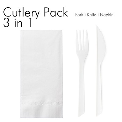 3 in 1 Knife and Fork Set - You can combine any tableware you want.