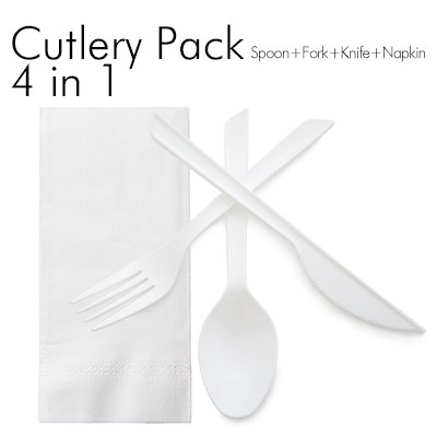4 in 1 Cutlery Set - You can combine any tableware you want.