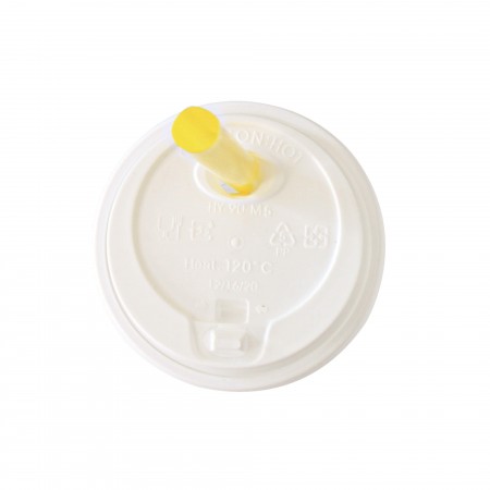 Coffee Cap With Straw Hole - Coffee Cup Lid