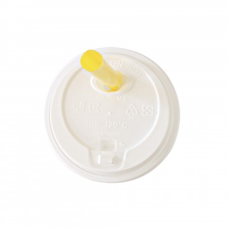 Coffee Cap With Straw Hole - Coffee Cup Lid