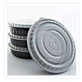 Microwavable Food Container - Round Plastic Food Container