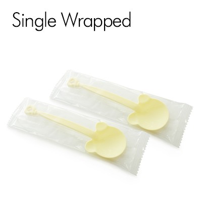 Bear Spoon Single Wrapped - Pastel Spoon Single Wrapped