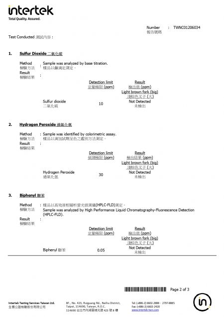 :2023 CNS Certification For Wooden Cutlery