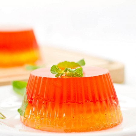 Color cutlery for jelly cup