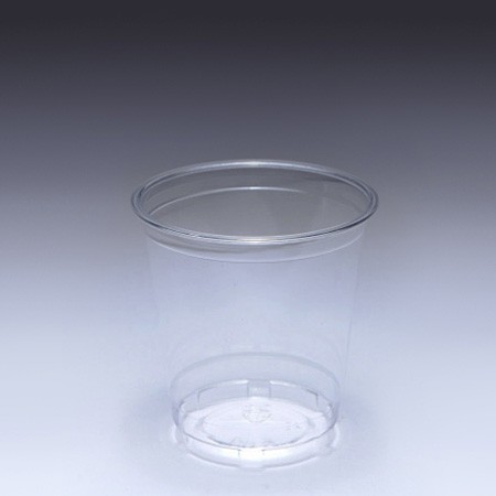Coppa PET da 8 once (240 ml) - La tazza PET da 8 once viene prodotta dal produttore, una scatola contiene 1000 tazze di plastica trasparente.