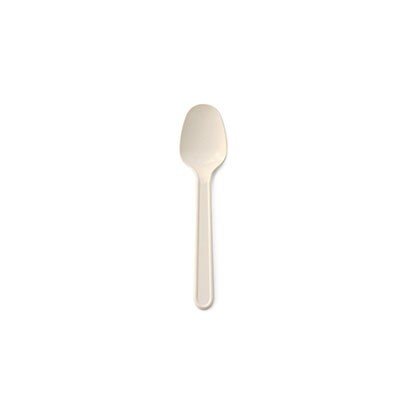 Cuchara de Postre CPLA de 10cm - Cuchara Mini de Postre CPLA