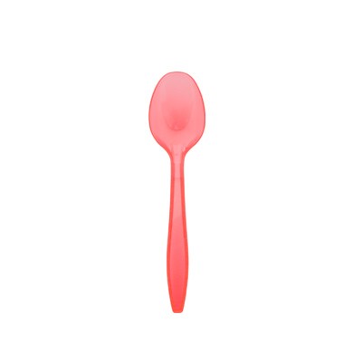 Red Color Dessert Spoon - Red Cupcake Spoon