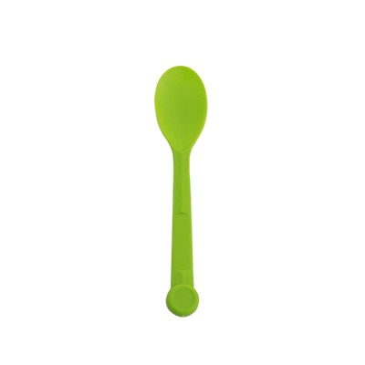 Encantadora cuchara de helado verde