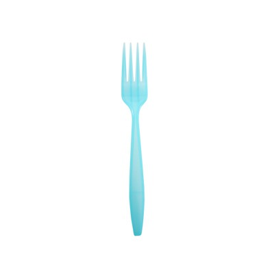 Tenedor de comida azul - Tenedor de alta calidad