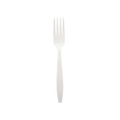 Tenedor de comida blanca - Tenedor de alta calidad