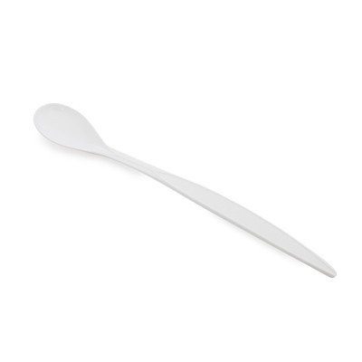 White Color Sundae Spoon - White Sundae Spoon
