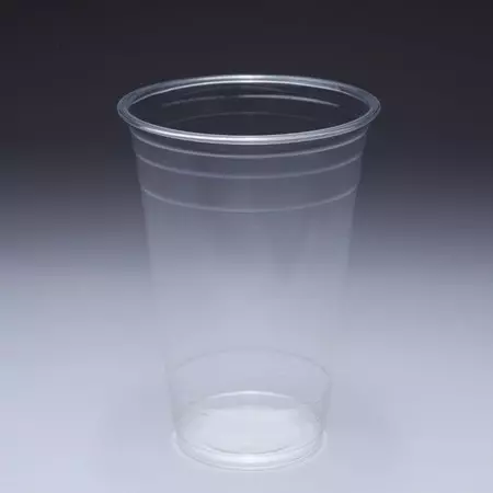 Bicchiere PET da 24 oz (700 ml) - Il bicchiere di plastica ha molte dimensioni, questo è il bicchiere PET da 24 oz, 1000 pezzi per cartone.