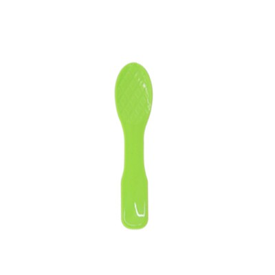 綠色扁平冰淇淋匙