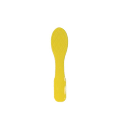 Cucchiaio per gelato di colore giallo
