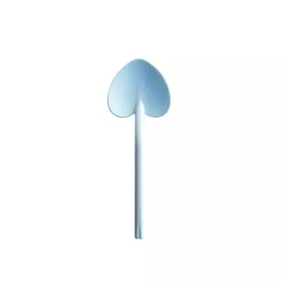 Cotton Candy Blue Spoon For Pudding - Cotton Candy Blue Pudding Spoon