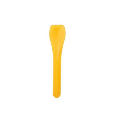 Piccolo cucchiaio per gelato di colore arancione