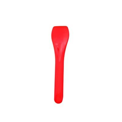 Red Color Little Ice Cream Spoon