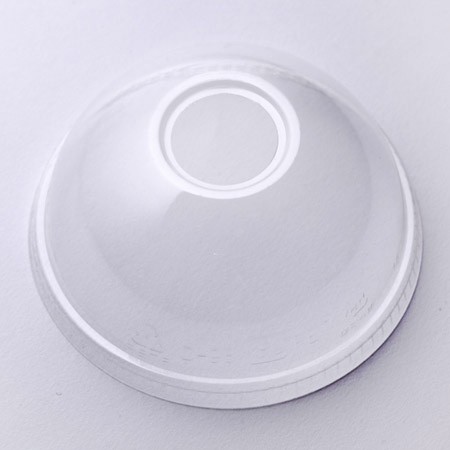 PET Dome Lid - High Clarity Dome Lid