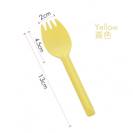 Spork giallo