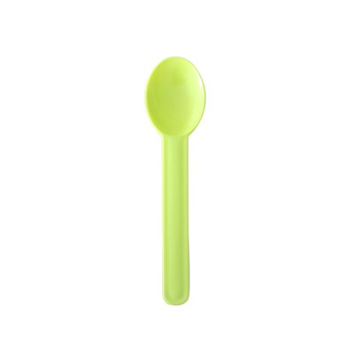 綠色美式優格湯匙 - 綠色系列優格湯匙可批發零售，2000pcs/ctn，湯匙另有其他顏色可選擇