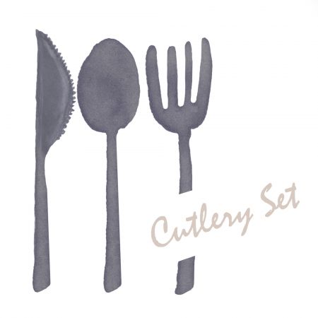 Set di posate - Stoviglie monouso, set di posate