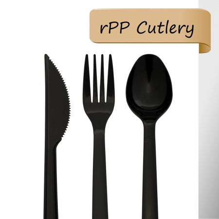 rPP Cutlery - Tair Chu rPP Material Post-Consumer Recycled Cutlery