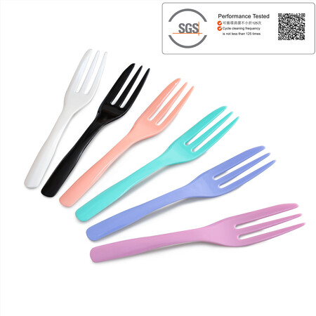 10cm Fransız Tatlı Kek Çatalı - Toptan satış için mini tek kullanımlık tatlı masa çatalı, üretici masa takımlarında özel LOGO yapmaya yardımcı olabilir.
