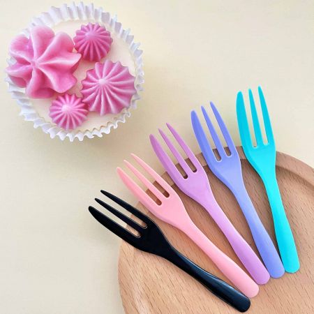 16 Mini Fourchettes à Fruits Pour Enfants - Pics Alimentaires Colorés Pour Goûters Et Fêtes